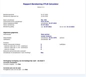 Rapport berekening v431