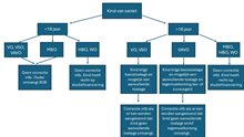 correctie studiekosten stroomschema