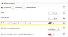 Aard van de woning